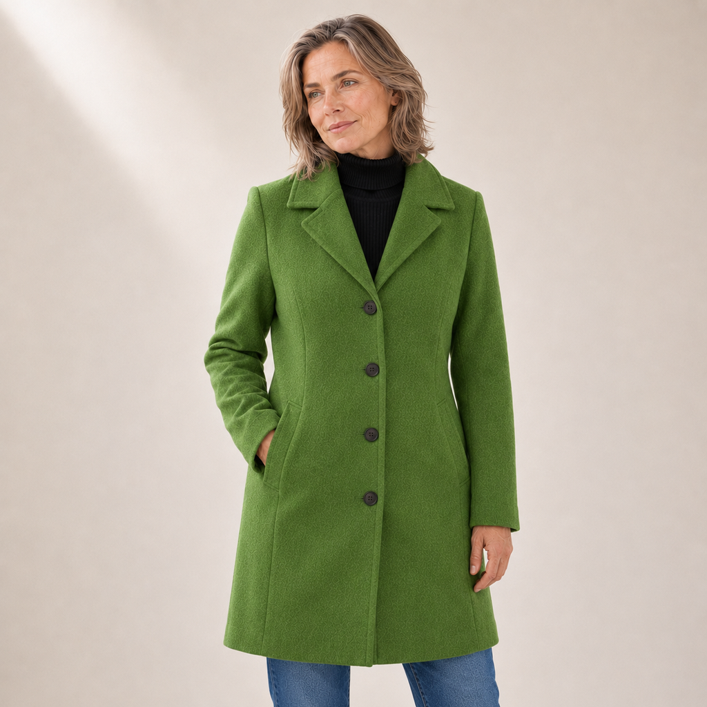 BEGOÑA | Abrigo de lana clásico