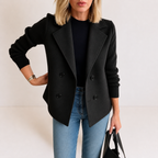 BEATRIZ | Blazer con mangas de punto