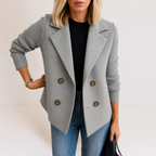 BEATRIZ | Blazer con mangas de punto