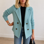 BEATRIZ | Blazer con mangas de punto