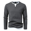 Rubén — Camiseta Manga Larga Algodón Premium | Hombre