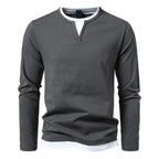 Rubén — Camiseta Manga Larga Algodón Premium | Hombre