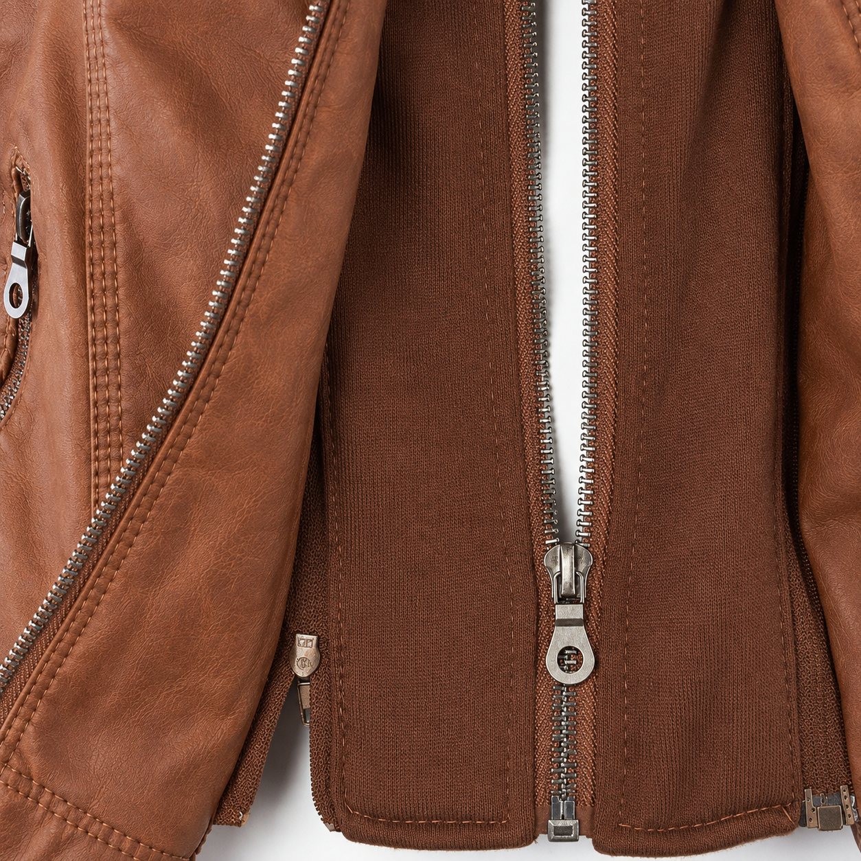 IRENE | Chaqueta de piel con capucha