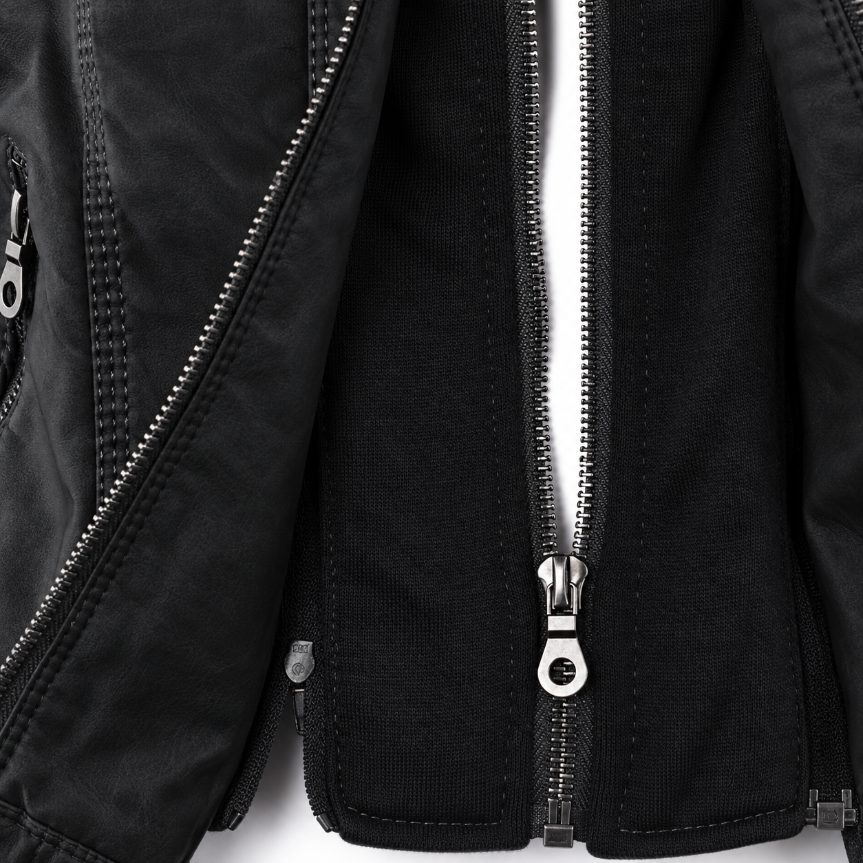 IRENE | Chaqueta de piel con capucha