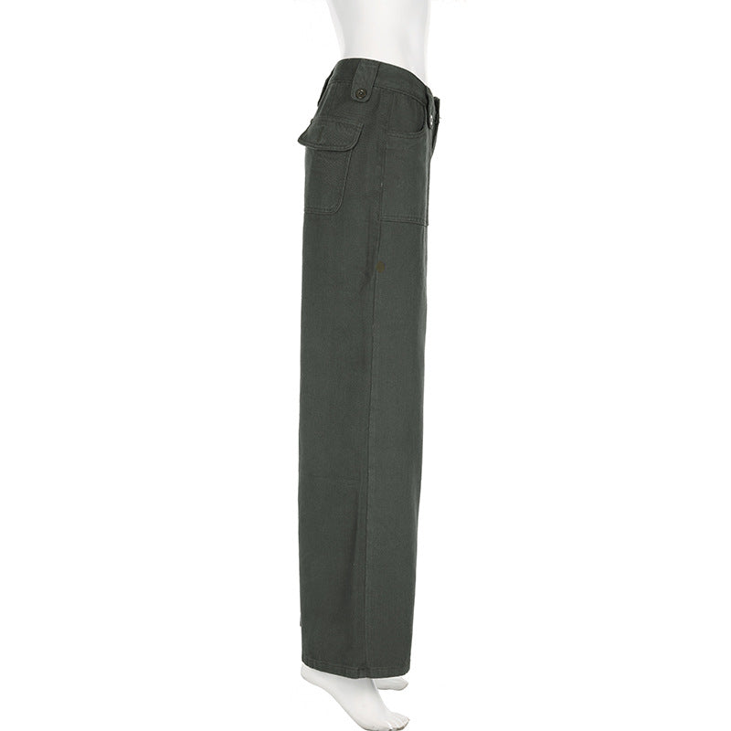 Urbana — Pantalón Cintura Alta Estilo Urbano | Mujer