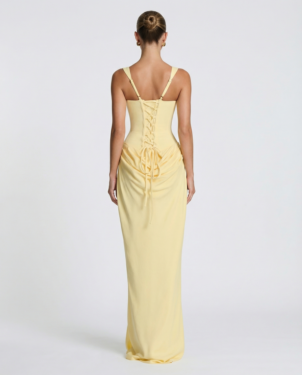 SILVANA | Vestido largo con cuerpo de corsé