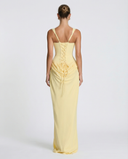 SILVANA | Vestido largo con cuerpo de corsé