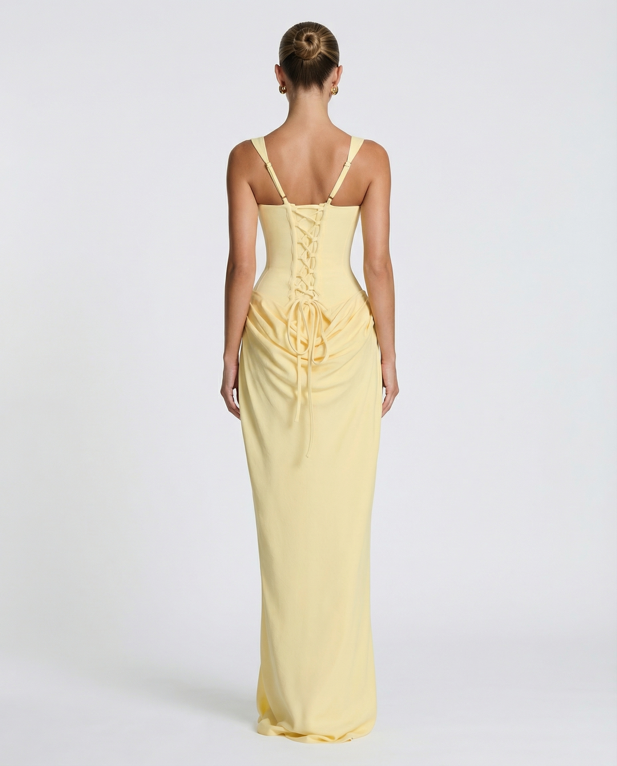 SILVANA | Vestido largo con cuerpo de corsé