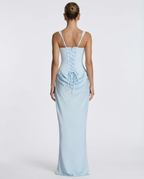 SILVANA | Vestido largo con cuerpo de corsé