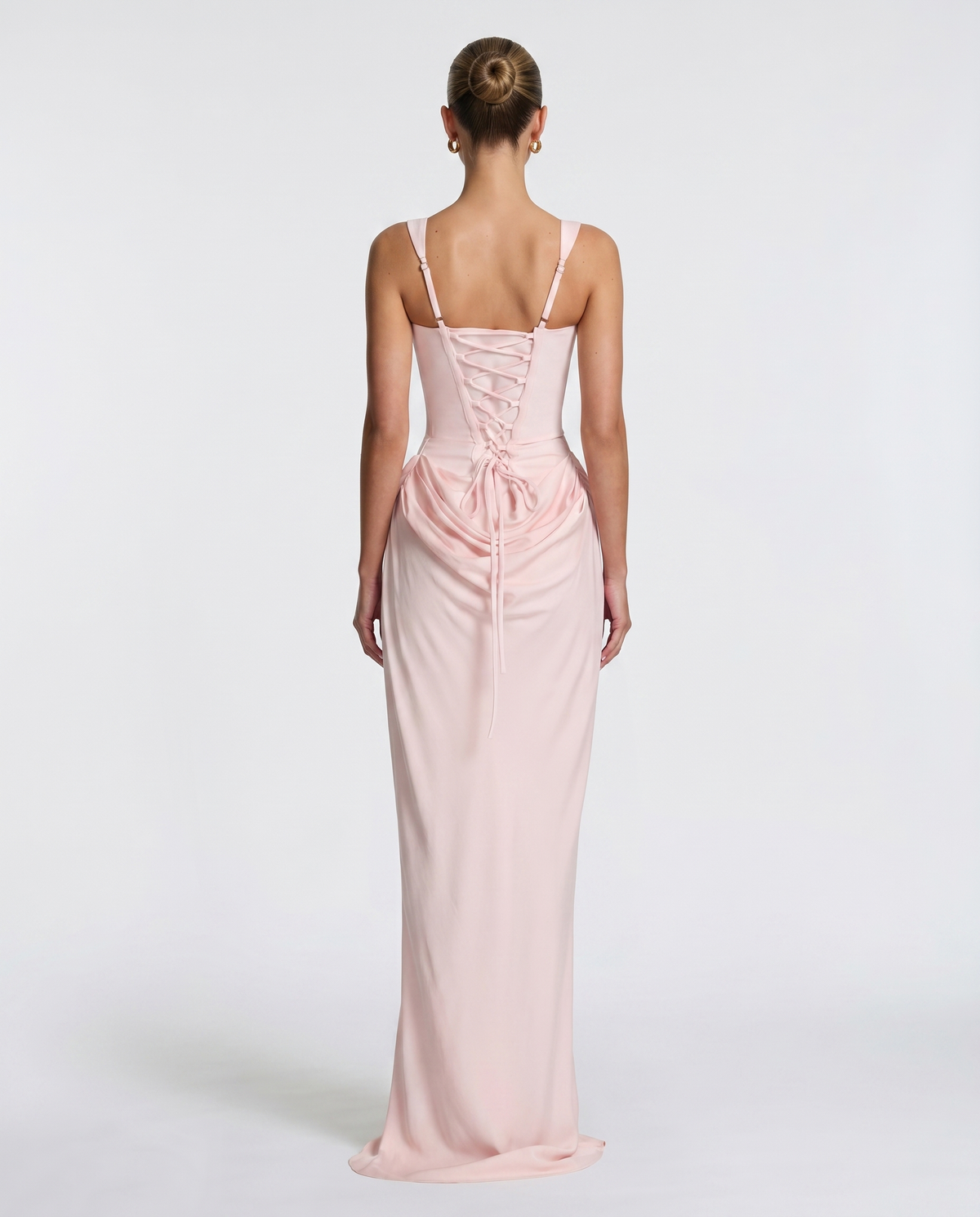 SILVANA | Vestido largo con cuerpo de corsé