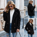 CANDELA | Abrigo teddy con solapa