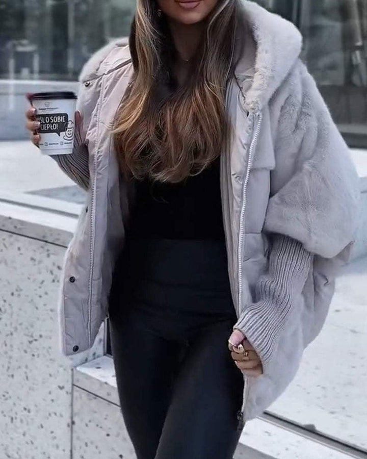 Raina — Chaqueta Acolchada Terciopelo | Mujer