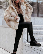 Raina — Chaqueta Acolchada Terciopelo | Mujer