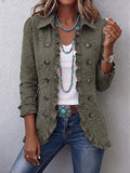 CASILDA | Chaqueta bordada con volantes