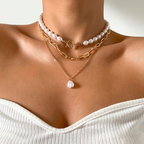 Perlas Doradas — Collar de Perlas Luz Dorada | Joyería de Lujo