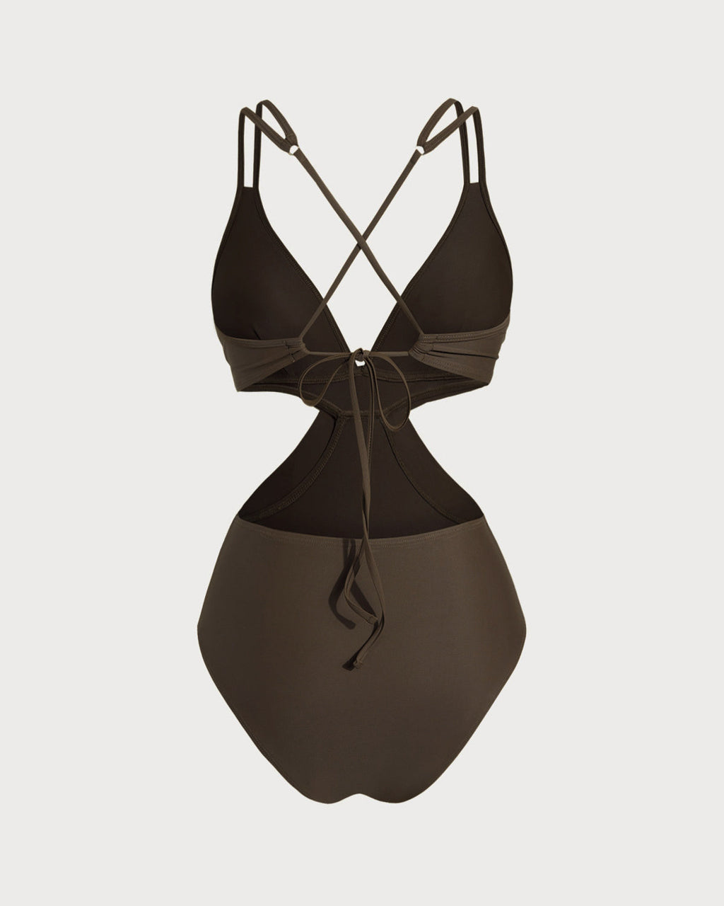 Coffee X Cross One Piece Swimwear