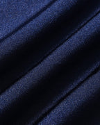Blue Solid Triangle One Piece