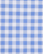 Blue Plaid Underwire One Piece